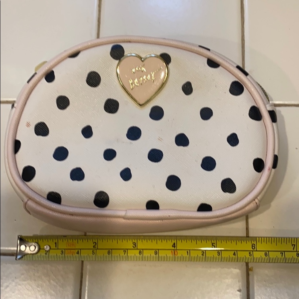 Betsey Johnson cosmetic bag